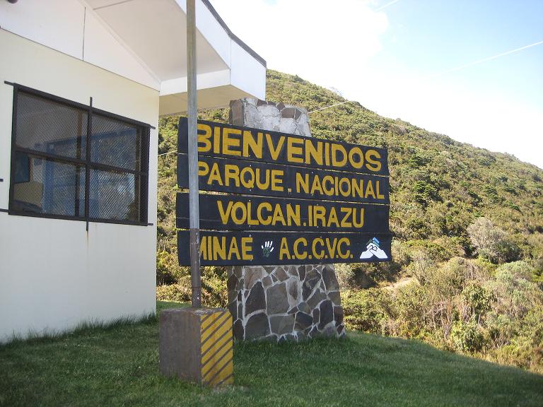 Volcan Irazu Welcome